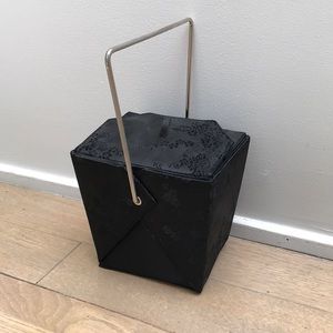 Black Asian Take Out Purse